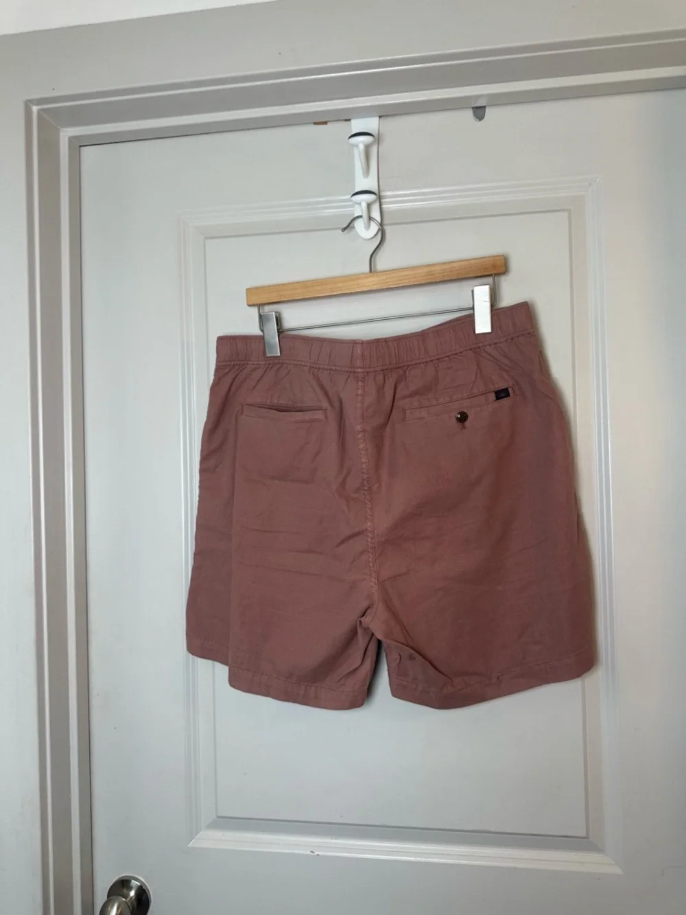 NEW Faherty Essential Stretch Organic Cotton Drawstring Waist Shorts, XXL
